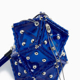 BLUE ASTERISK STARRY NIGHT MEDIUM BAG