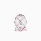 PINK ASTERISK STRUCTURE SMALL BAG