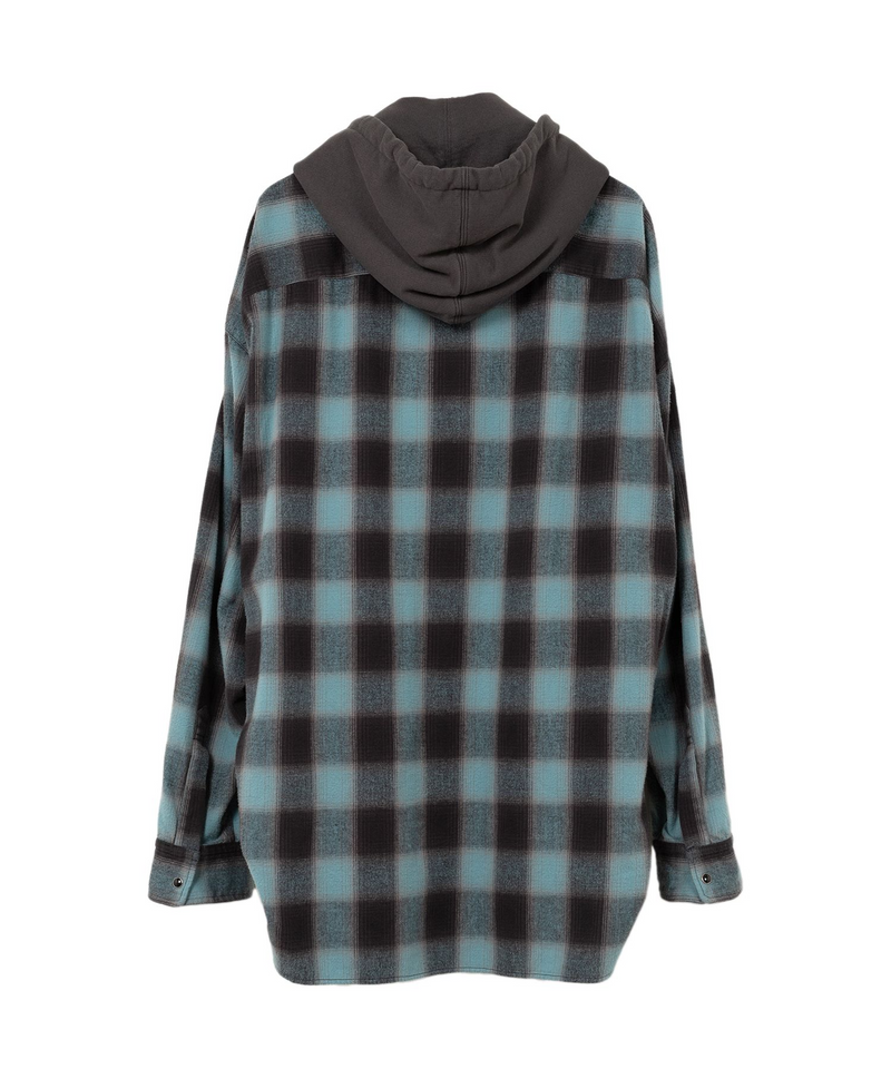 Double Layered Check Shirt