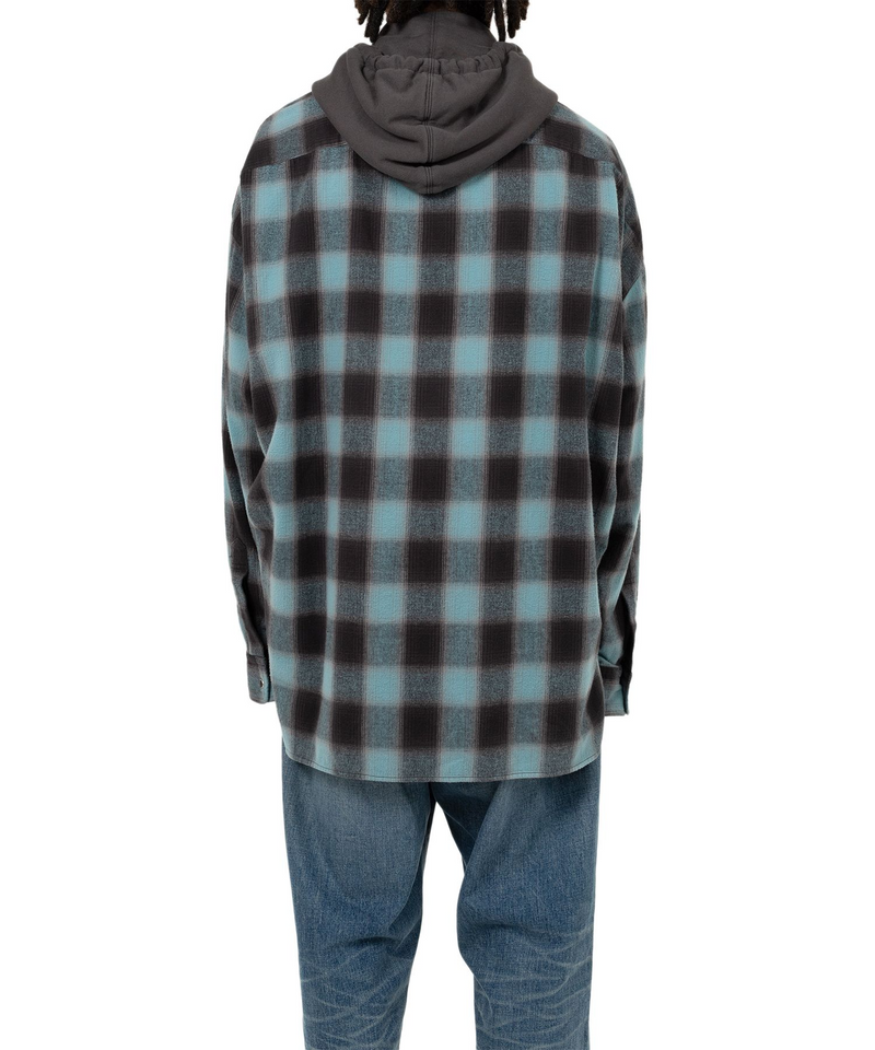 Double Layered Check Shirt