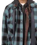 Double Layered Check Shirt