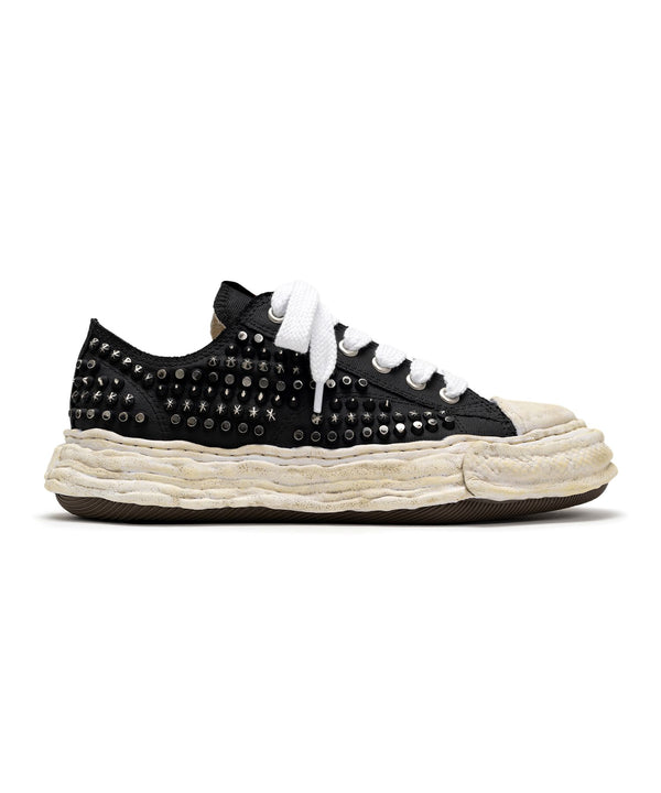 "PETERSON23"OG Sole Studded Canvas Low-top Sneaker