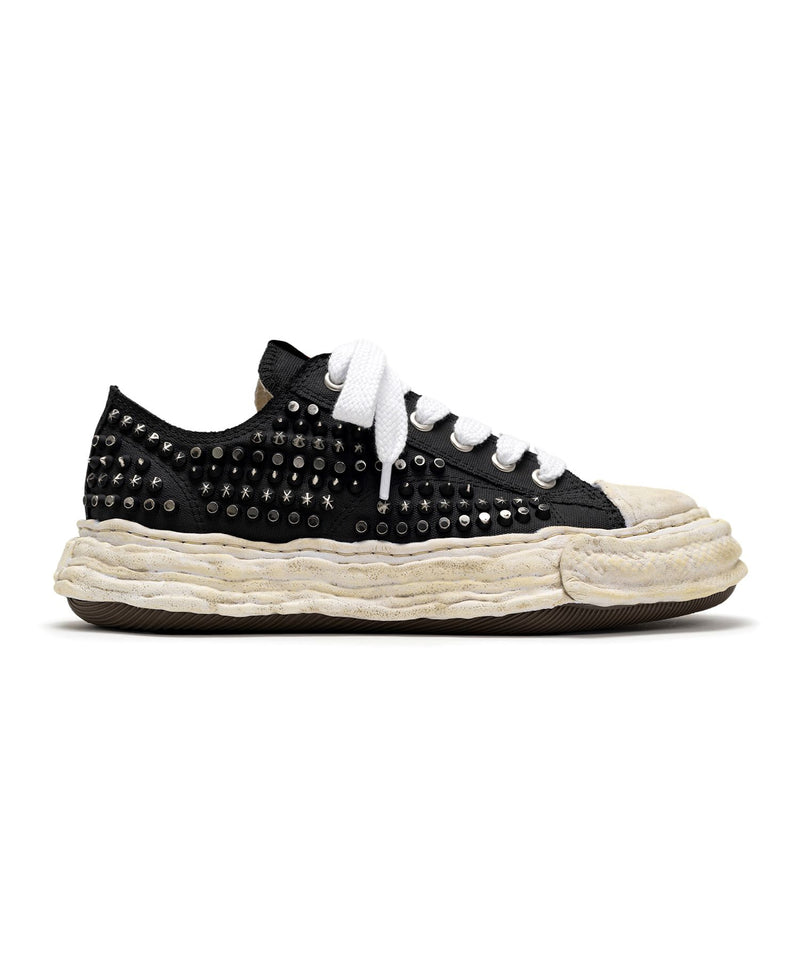 "PETERSON23"OG Sole Studded Canvas Low-top Sneaker