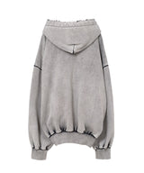 Amateur Sewn Like Zip-up Hoodie