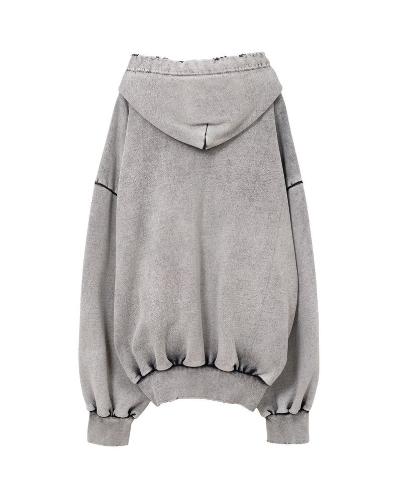 Amateur Sewn Like Zip-up Hoodie