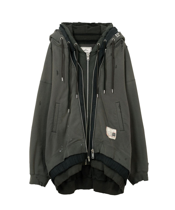 Triple Layered Zip-up Hoodie