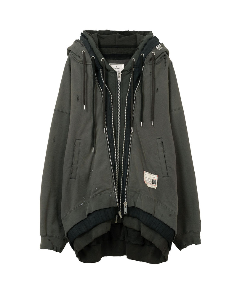 Triple Layered Zip-up Hoodie