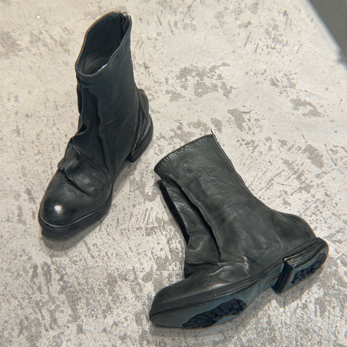 Doublet Spiky Canvas Sneakers | Black | FARFETCH