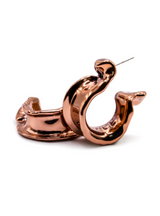 COPPER FAÏENCE HOOPS