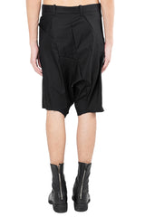 Distortion Drop Crotch Shorts