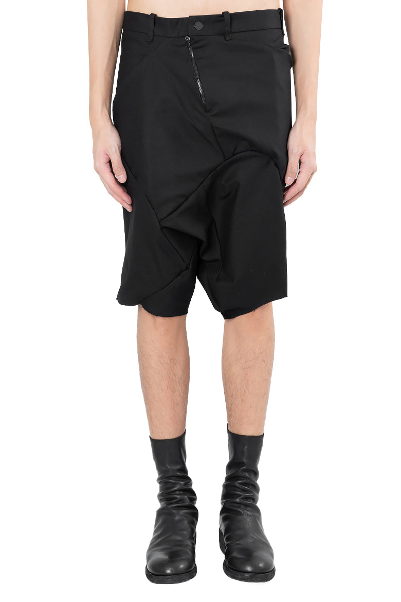 Distortion Drop Crotch Shorts