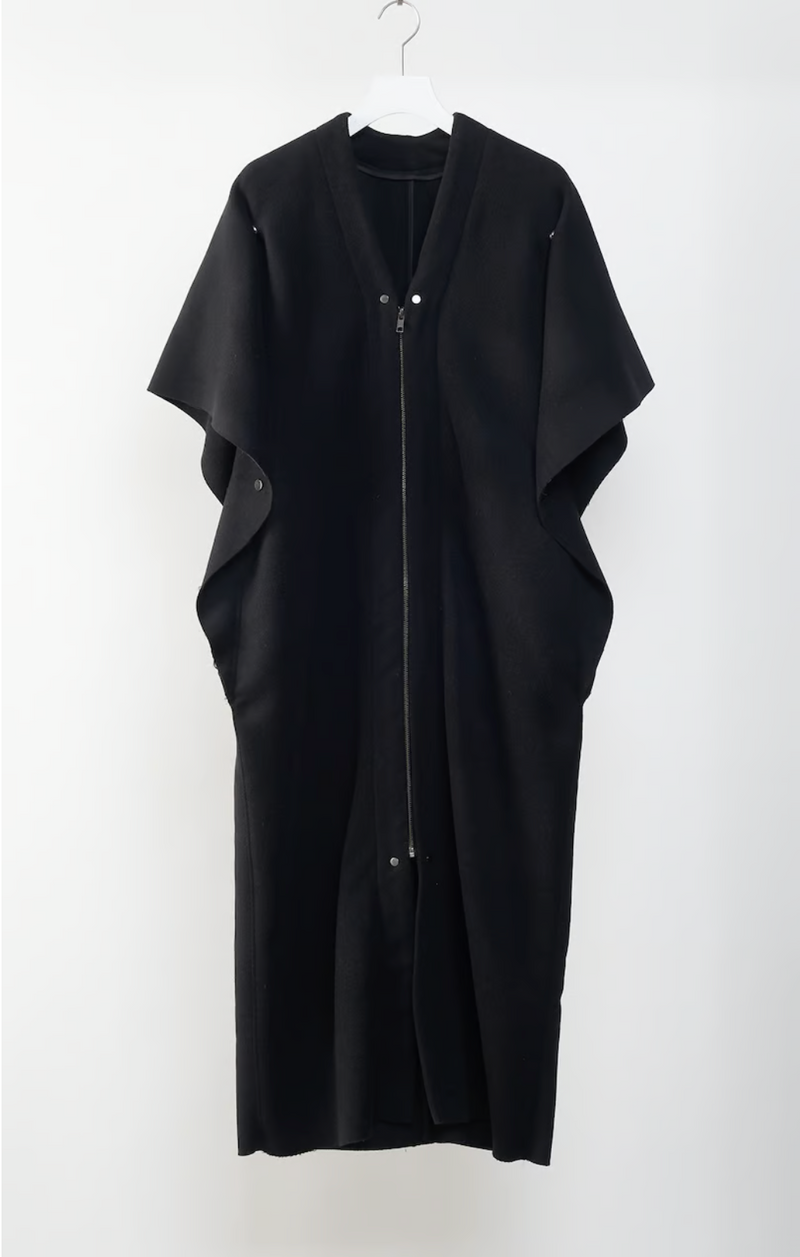 FABRICA VIRGIN WOOL NYLON LONG JACKET