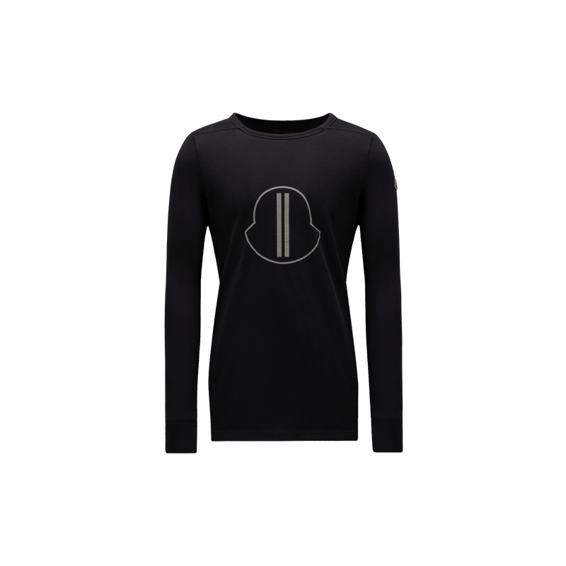 BLACK LS LEVEL TEE