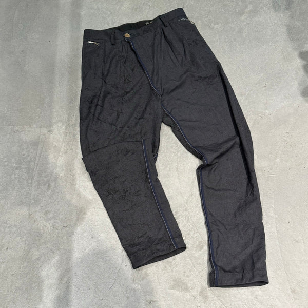 PLEATED L/C TROUSERS