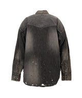 Distressed Denim Shirt