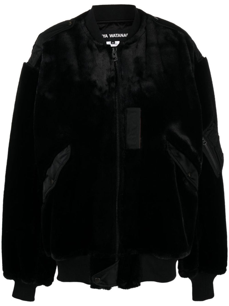 VELVET BOMBER JACKET