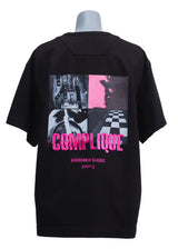 BLACK OVERFIT COMPLIQUE GRAPHIC T-SHIRT