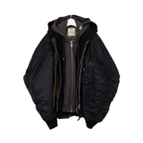 Layered Bomber Jacket