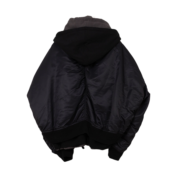 Layered Bomber Jacket