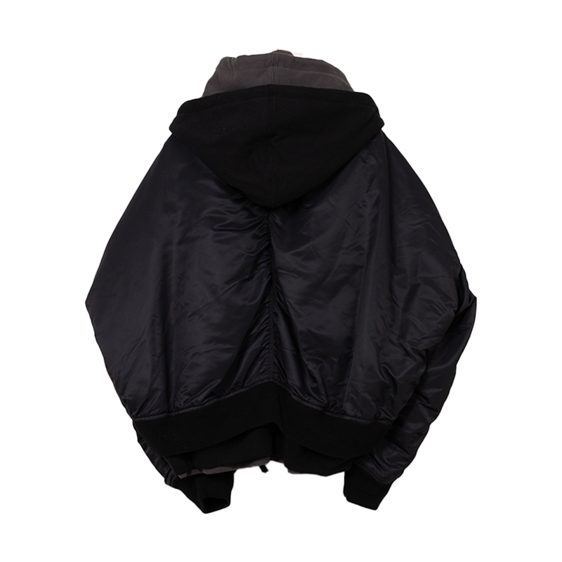 Layered Bomber Jacket