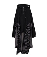 Black Hooded Dress