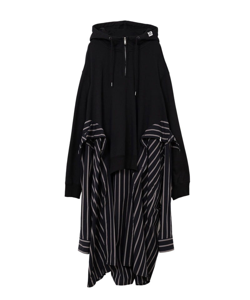 Black Hooded Dress