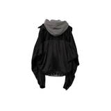 Layered Satin Jacket