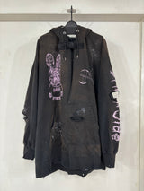 Destroyed Bunny Hoodie