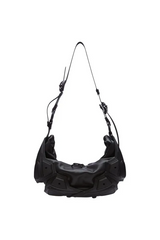 M02 SMALL HALF MOON BAG MATT BLACK
