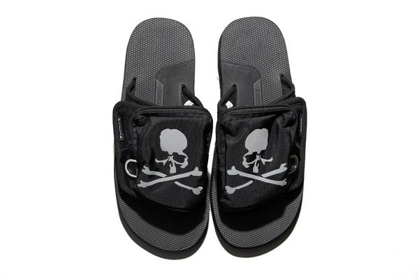 X SUICOKE BLACK SANDALS