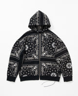 BANDANA FULL-ZIP HOODIE