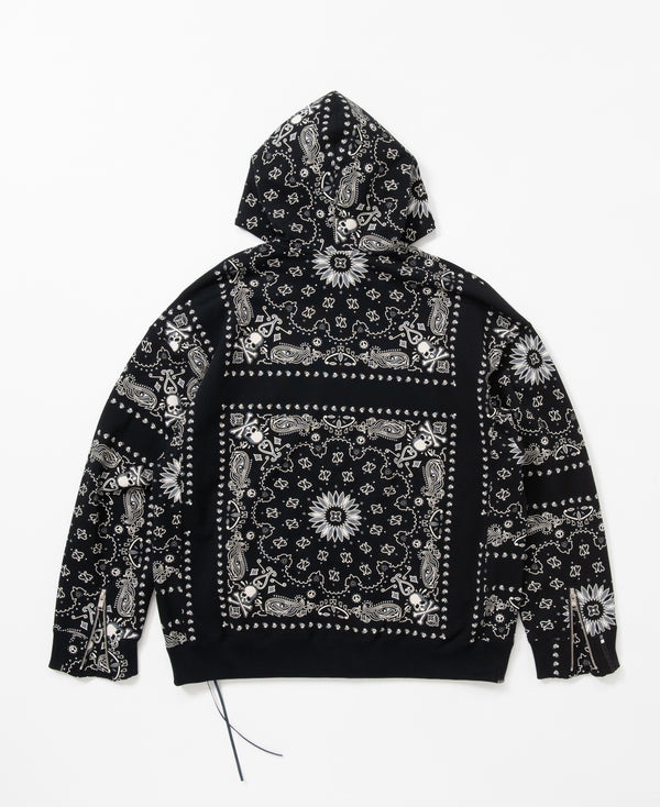 BANDANA FULL-ZIP HOODIE