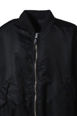 X ALPHA INDUSTRIES BLACK BOMBER JACKET