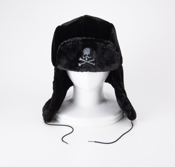 SKULL FLEECE WINTER HAT