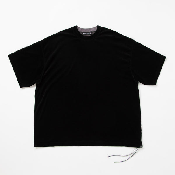 BLACK MONOCHROME OVERSIZED TEE