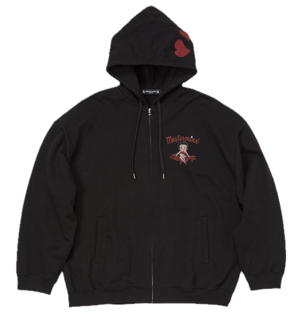 MASTERMIND / Betty Boop Zip-Up Hoodie