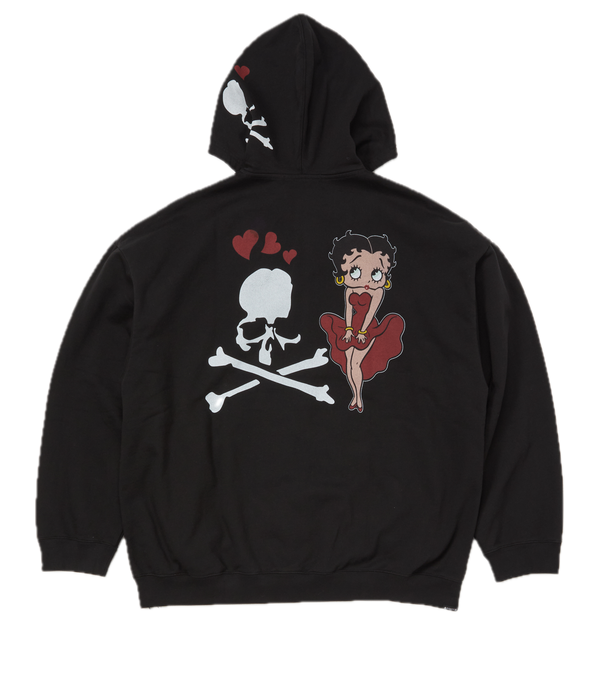MASTERMIND / Betty Boop Zip-Up Hoodie