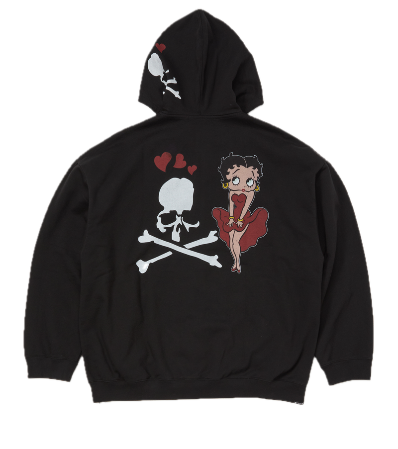 MASTERMIND / Betty Boop Zip-Up Hoodie