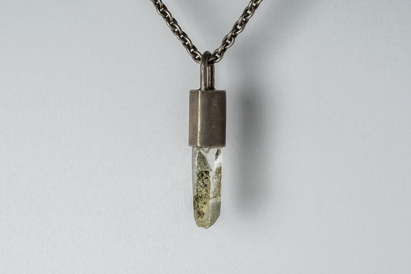 Chlorite Included Quartz Talisman Necklace