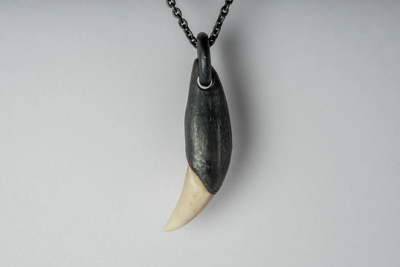 Small Bear Tooth Necklace Ghost Hybrid
