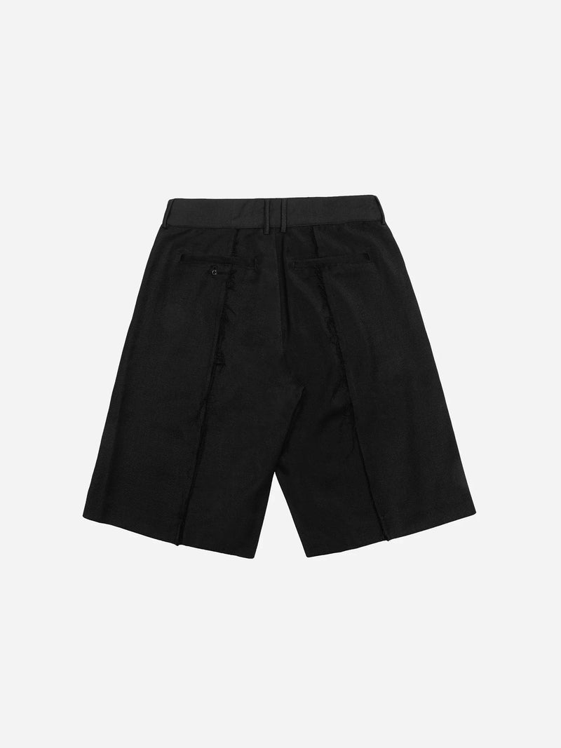 STAFF UNIFORM RAW EDGE SHORTS