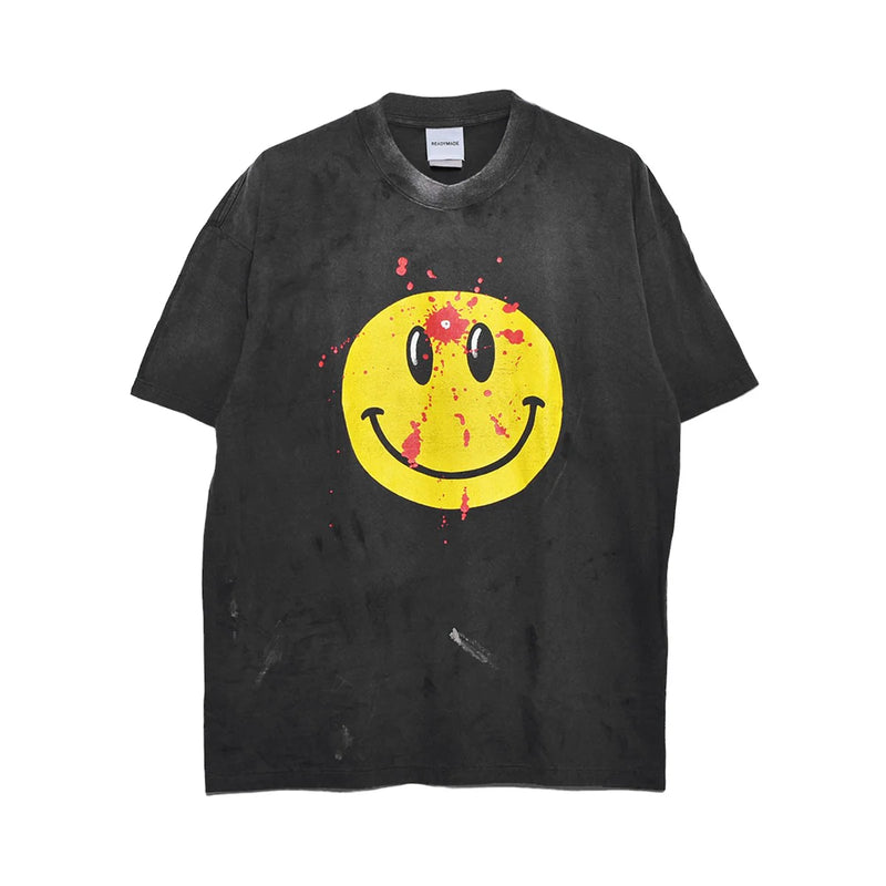 BLACK SMILE T-SHIRT