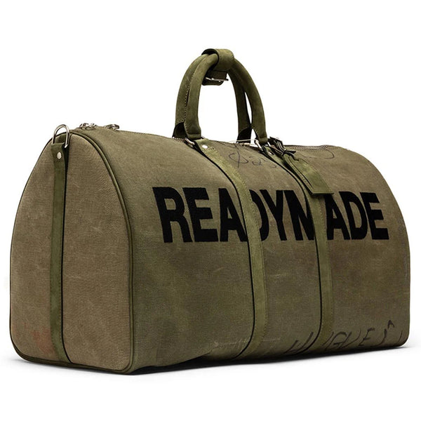 KHAKI OVERNIGHT BAG (LARGE)