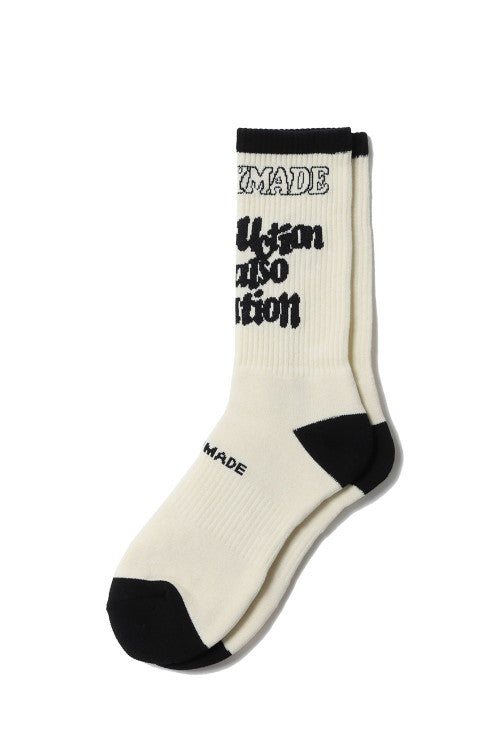 ECRU DESTRUCTION CREW SOCKS