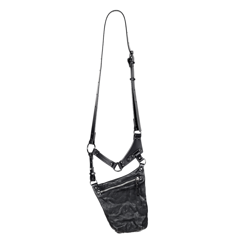 RIE BLACK HARNESS POUCH