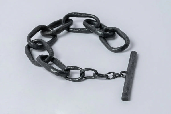 Roman Toggle Chain Bracelet (Small Links, KA)