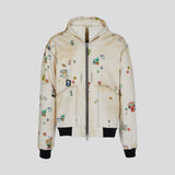 STICKERS GRAFFITI PRINT JACKET