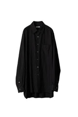 Black Regular Collar Shirt