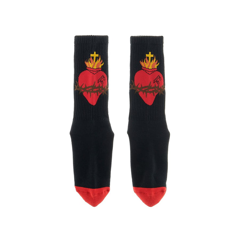 BLACK HEART SOCKS