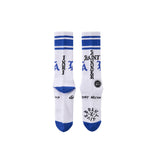 ST SINNER SOCKS WHITE/BLUE